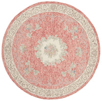 Safavieh Aubusson Aub105Q Red / Ivory Area Rug