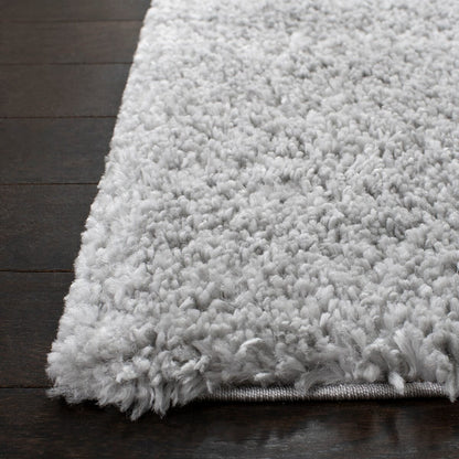 Safavieh August Shag Aug900G Silver Shag Area Rug