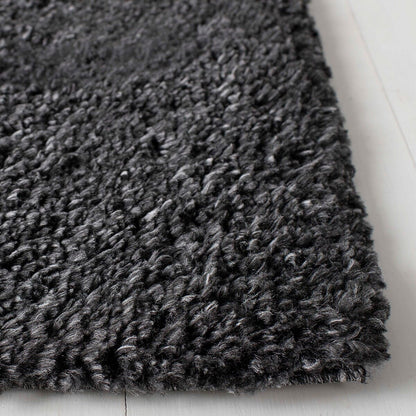 Safavieh August Shag Aug900H Charcoal Shag Area Rug