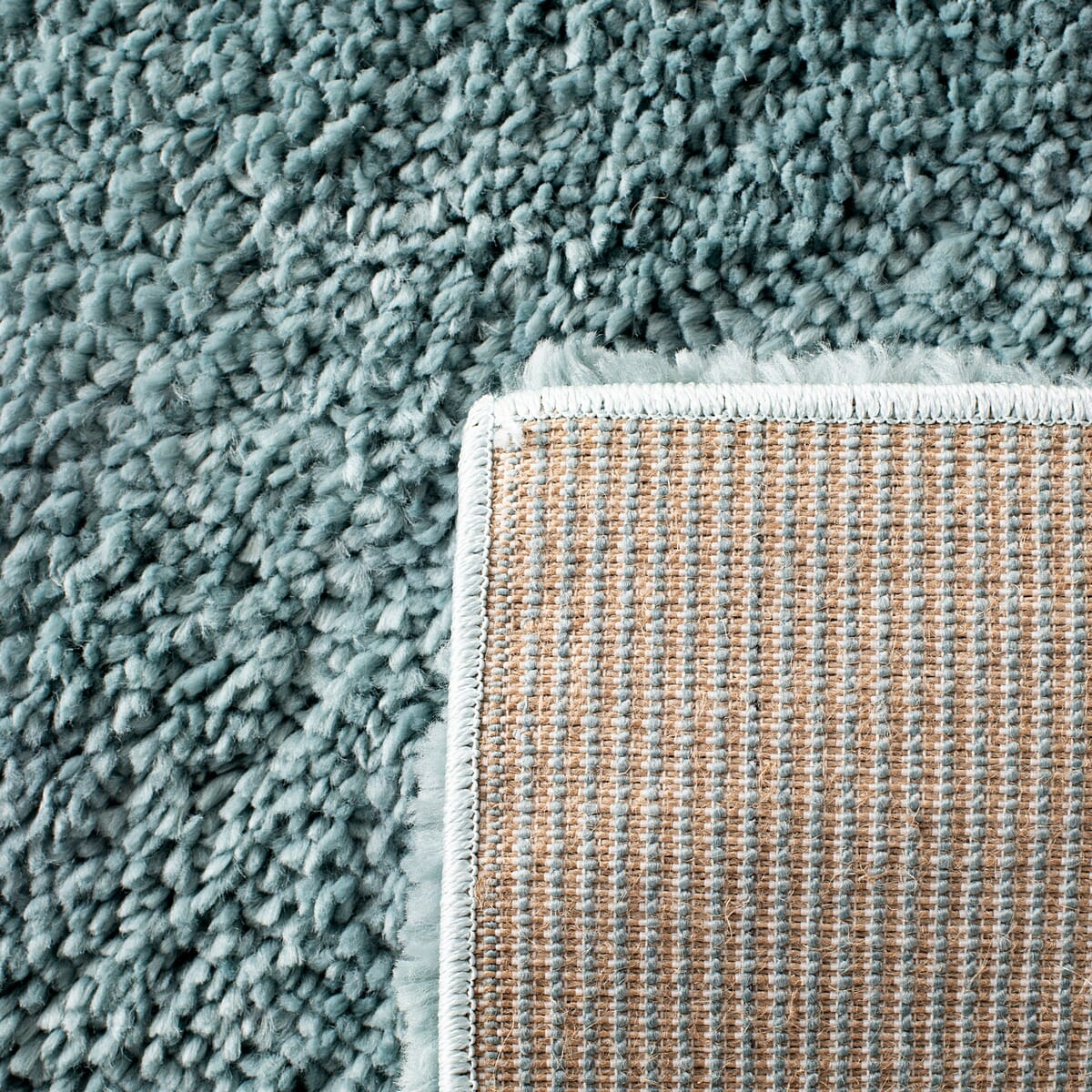 Safavieh August Shag Aug900J Aqua Shag Area Rug