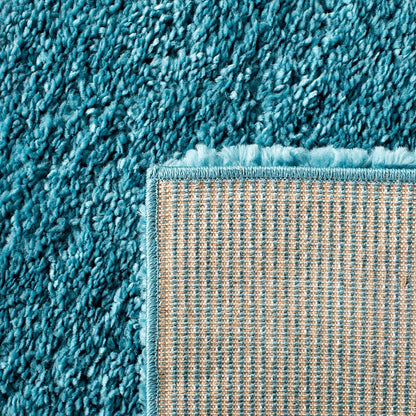 Safavieh August Shag Aug900K Turquoise Shag Area Rug