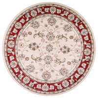 KAS Avalon 5613 Mahal Ivory / Red Area Rug