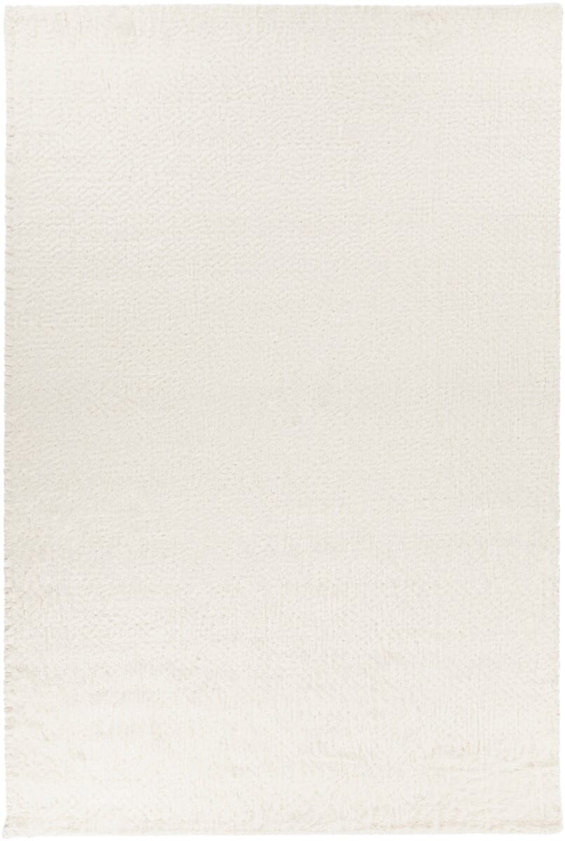 Chandra Aveda Ave-34800 Ivory Shag Area Rug