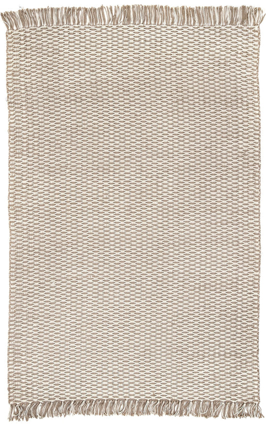 Nuloom Aubrie Basketweave Nau3554A Natural Area Rug