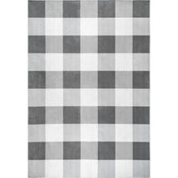 AreaRugs.com Wavaj Nwa1061B Gray Area Rug