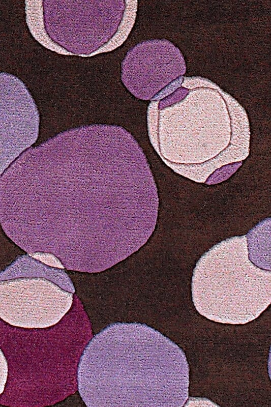 Chandra Avalisa avl-6114 Purple Geometric Area Rug
