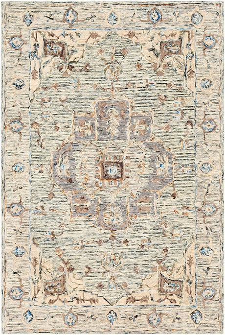 Surya Avon Avo-2301 Sea Foam, Khaki, Camel, Olive Rugs.