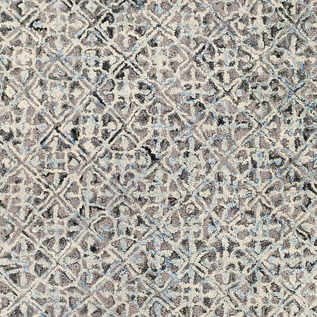 Surya Avon Avo-2303 Medium Gray, Ivory, Denim, Black Rugs.