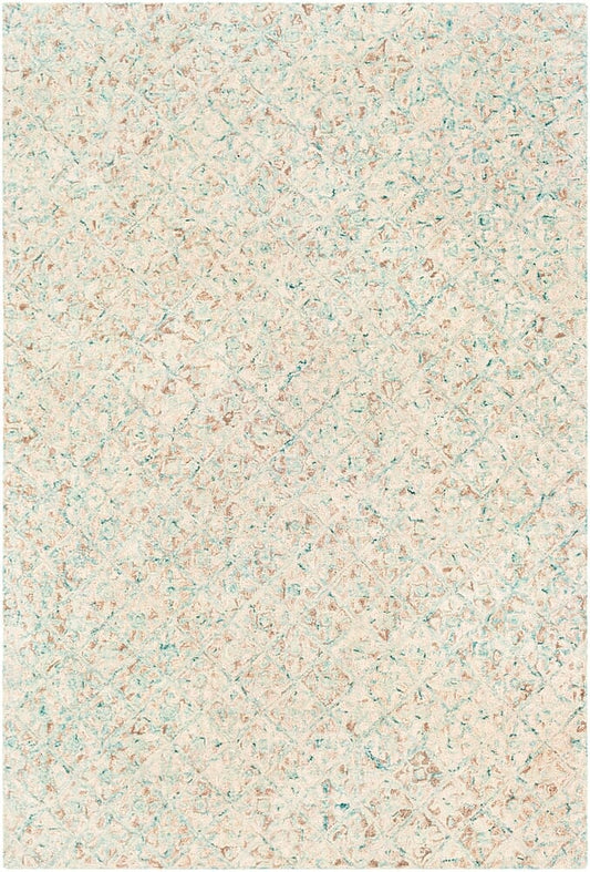 Surya Avon Avo-2304 Khaki, Teal, Cream, Camel Area Rug