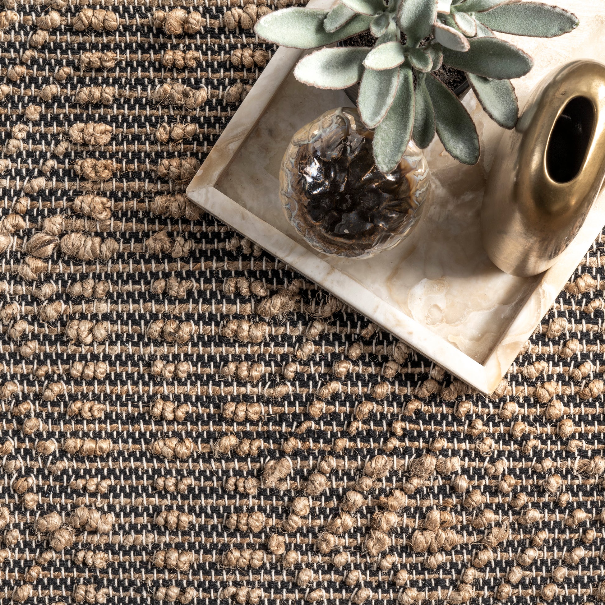 Nuloom Alden Diamonds Nal3309B Natural Area Rug