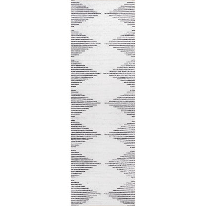 AreaRugs.com Wavaj Nwa1049A White Area Rug