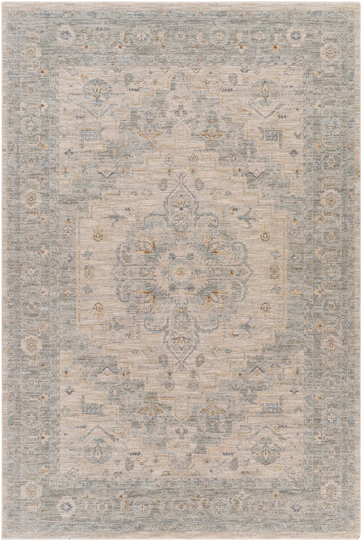 Surya Avant Garde Avt-2302 Light Gray, Medium Gray, Charcoal, Beige Area Rug