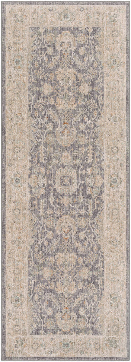 Surya Avant Garde Avt-2303 Medium Gray, Charcoal, Light Gray, Beige Area Rug