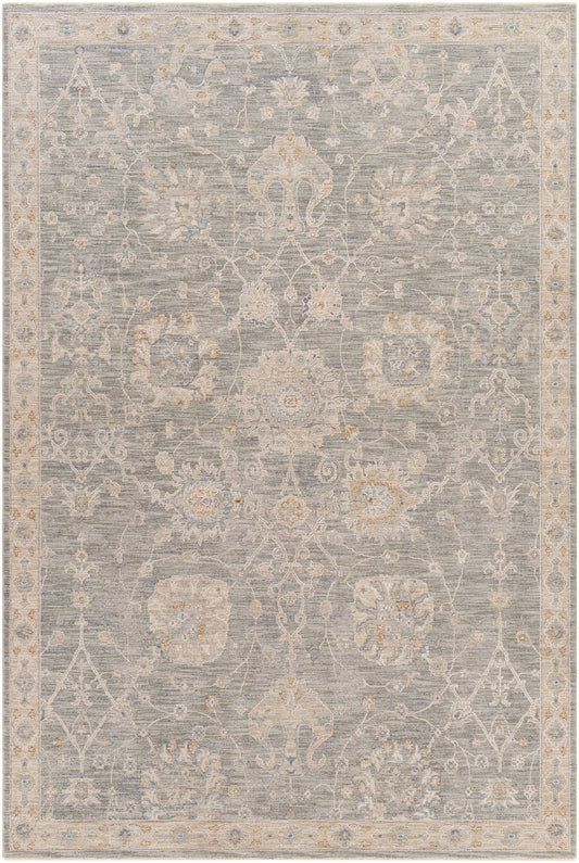 Surya Avant Garde Avt-2305 Medium Gray, Charcoal, Light Gray, Beige Area Rug