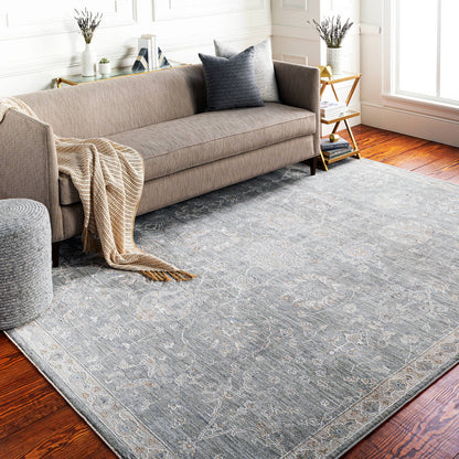 Surya Avant Garde Avt-2305 Medium Gray, Charcoal, Light Gray, Beige Area Rug