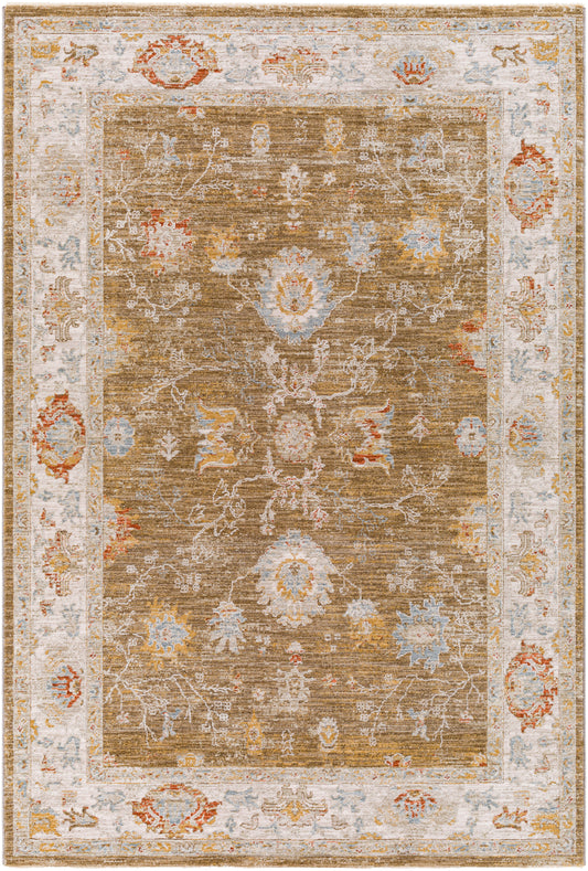 Surya Avant Garde Avt-2308 Camel, Beige, Cream, Dark Brown Area Rug