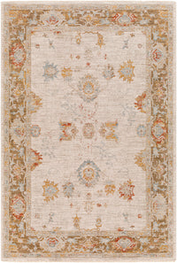 Surya Avant Garde Avt-2309 Olive, Denim, Burnt Orange, Medium Gray Area Rug