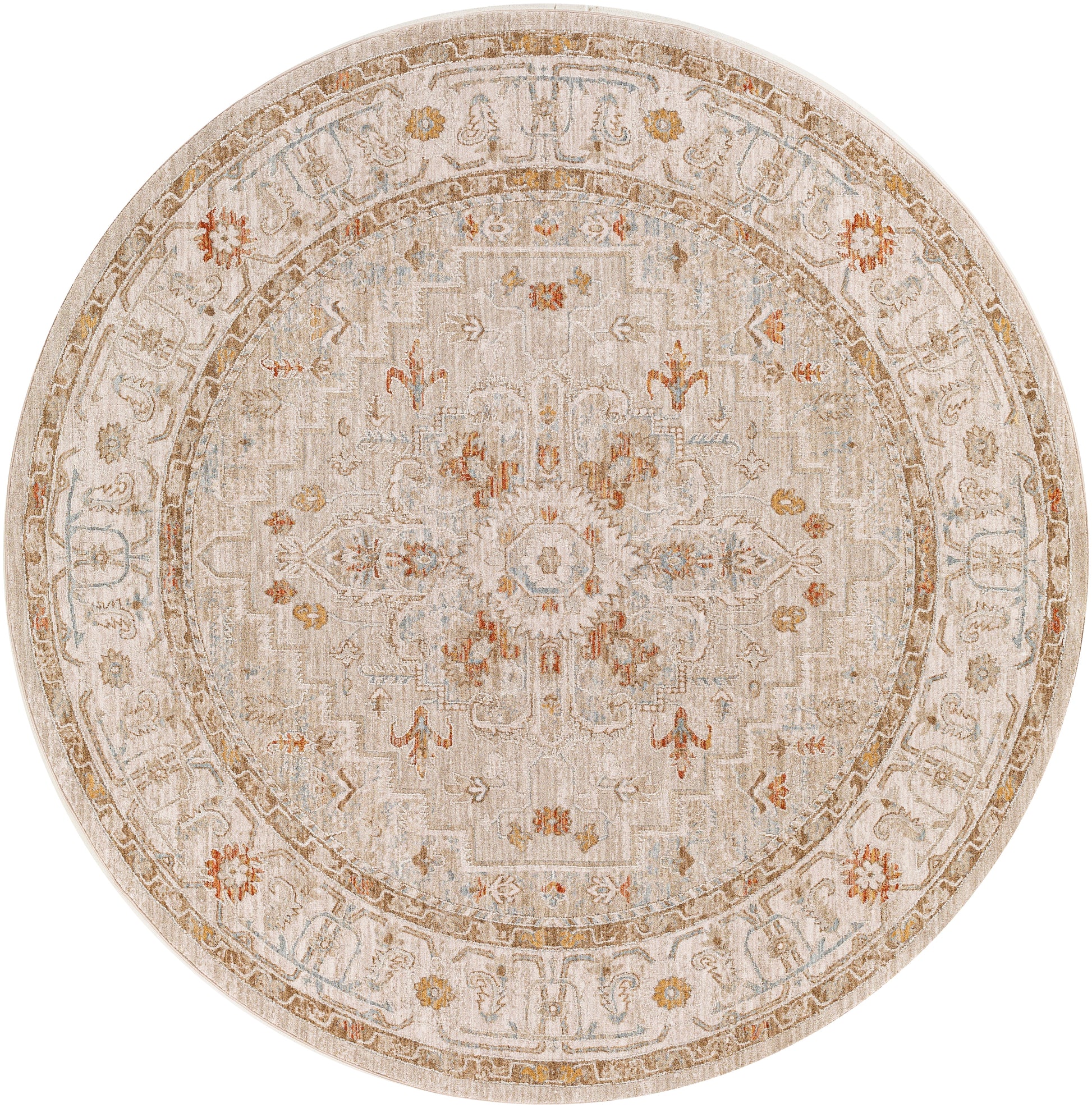 Surya Avant Garde Avt-2314 Sage, Olive, Burnt Orange, Denim Area Rug