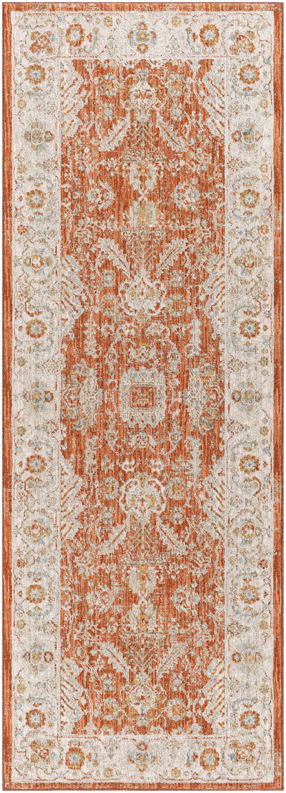 Surya Avant Garde Avt-2317 Burnt Orange, Mustard, Olive, Denim Area Rug