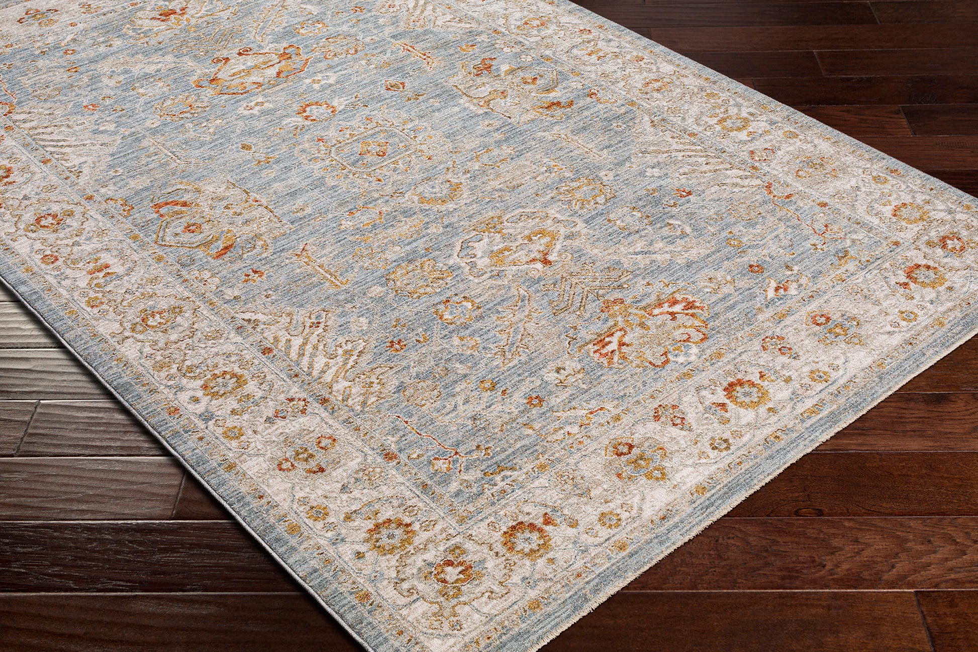 Surya Avant Garde Avt-2318 Denim, Sage, Burnt Orange, Olive Area Rug