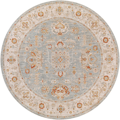 Surya Avant Garde Avt-2318 Denim, Sage, Burnt Orange, Olive Area Rug