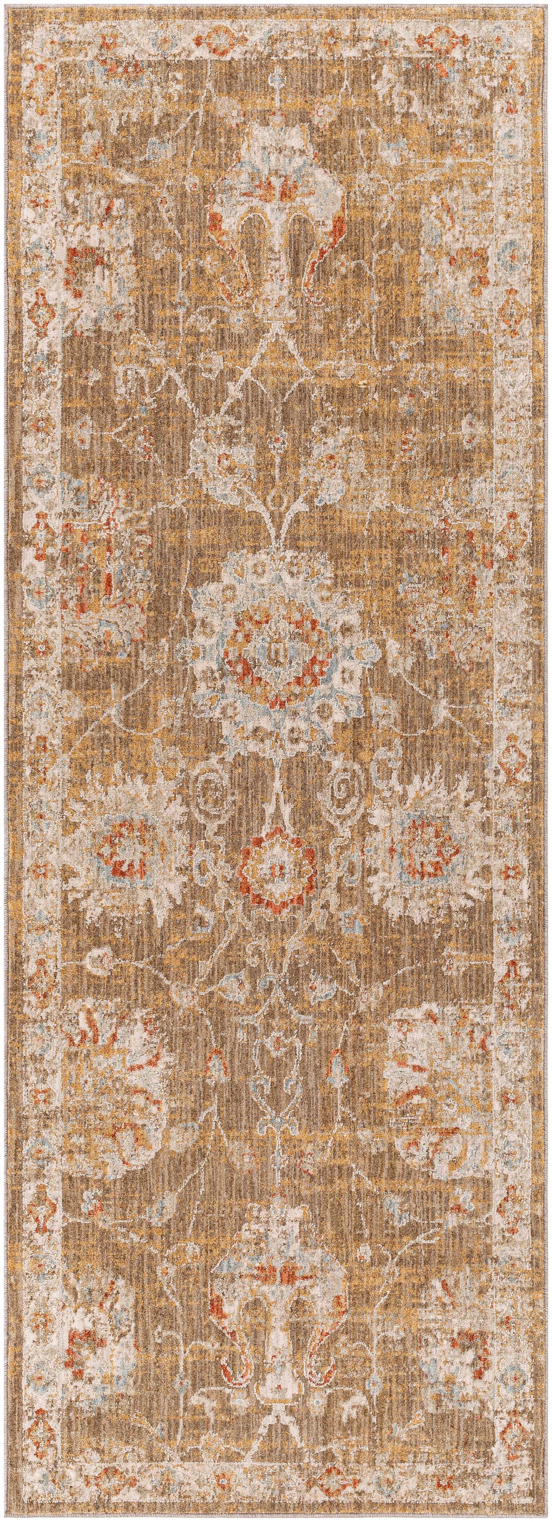 Surya Avant Garde Avt-2320 Burnt Orange, Denim, Olive, Mustard Area Rug