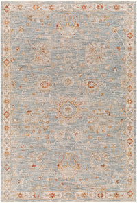 Surya Avant Garde Avt-2322 Denim, Pale Blue, Burnt Orange, Mustard Area Rug