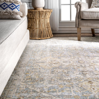 Nuloom Vintage Isabelle Nvi3046A Beige Area Rug