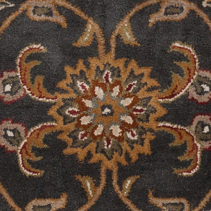 AreaRugs.com Remhala Re1356 Charcoal / Ivory Area Rug