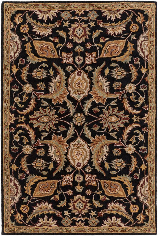 AreaRugs.com Remhala Re1347 Black Area Rug