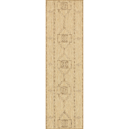 Nuloom Claudia Tribal Ncl1814A Beige Area Rug