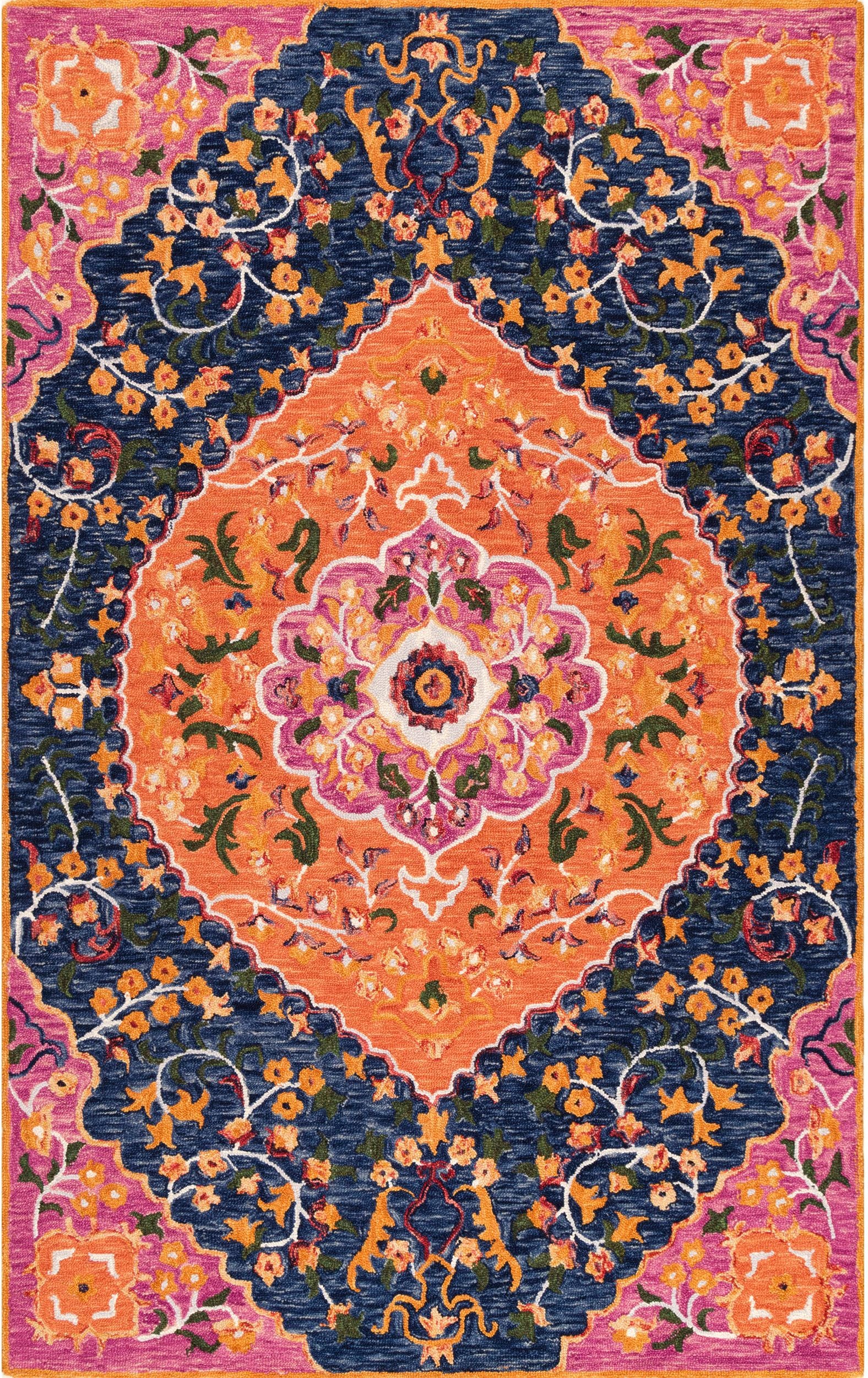 Nuloom Serafina Bohemian Nse3065A Orange Area Rug