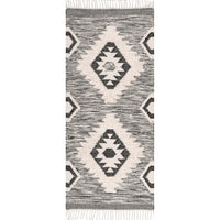 Nuloom Savannah Moroccan Nsa3319B Black Area Rug