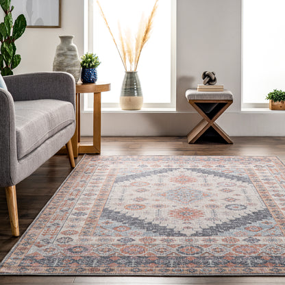 AreaRugs.com Wavaj Nwa1223A Ivory Area Rug