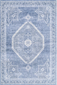 Nuloom Vintage Persian Isla Nvi3091A Blue Area Rug