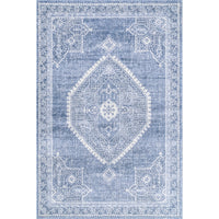 Nuloom Vintage Persian Isla Nvi3091A Blue Area Rug