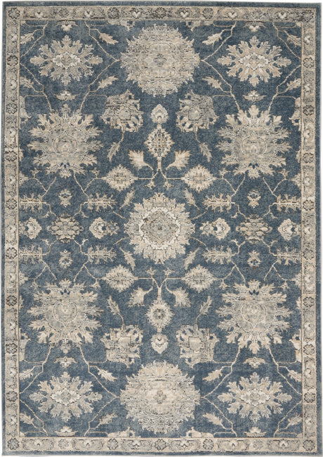 Nourison Quarry Qua06 Blue/Beige Area Rug