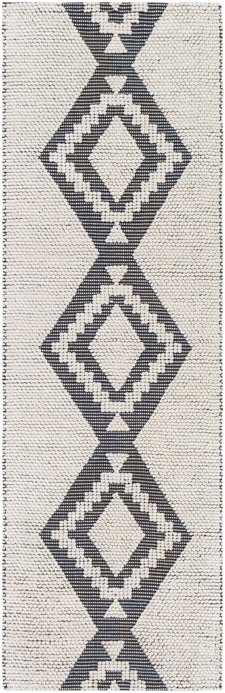 Surya Azalea Aza-2300 Charcoal, Ivory Rugs.