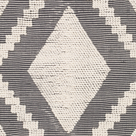 Surya Azalea Aza-2300 Charcoal, Ivory Rugs.