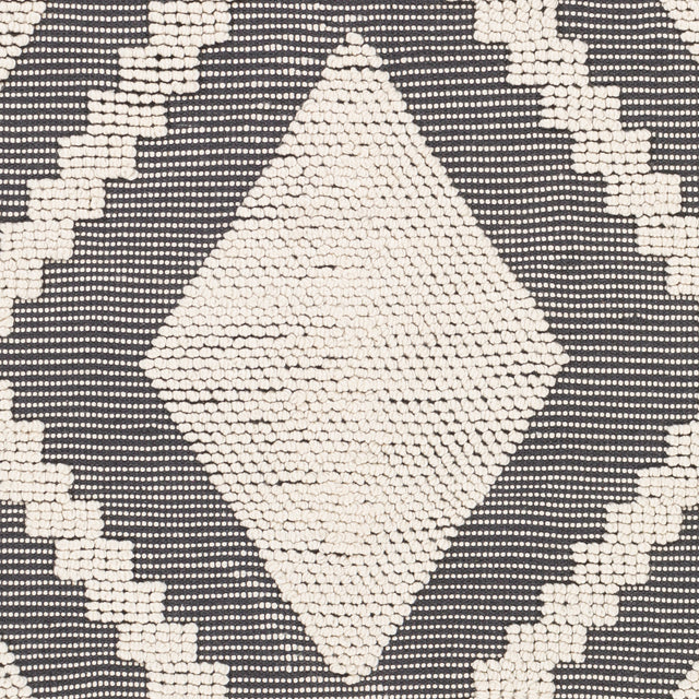 Surya Azalea Aza-2300 Charcoal, Ivory Rugs.