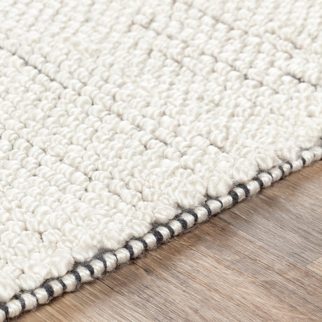 Surya Azalea Aza-2300 Charcoal, Ivory Rugs.