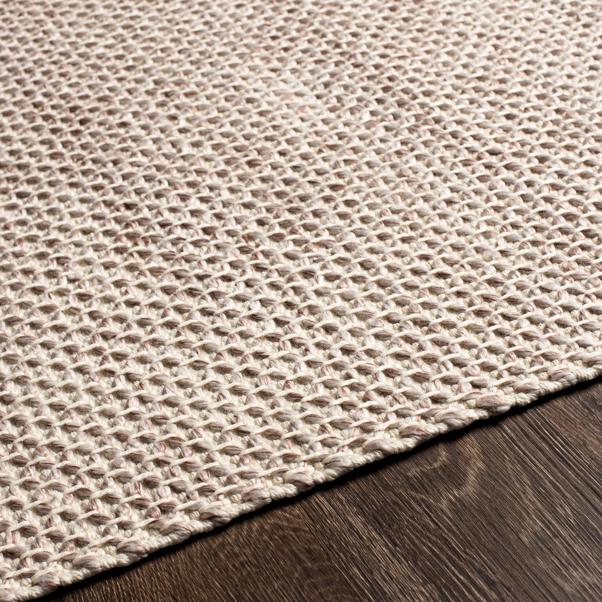 Surya Azalea Aza-2304 Camel, White Rugs.
