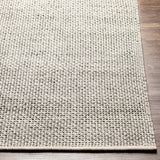 Surya Azalea Aza-2305 Medium Gray, White, Ink Rugs.