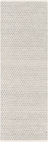 Surya Azalea Aza-2306 Medium Gray, White, Ink Rugs.
