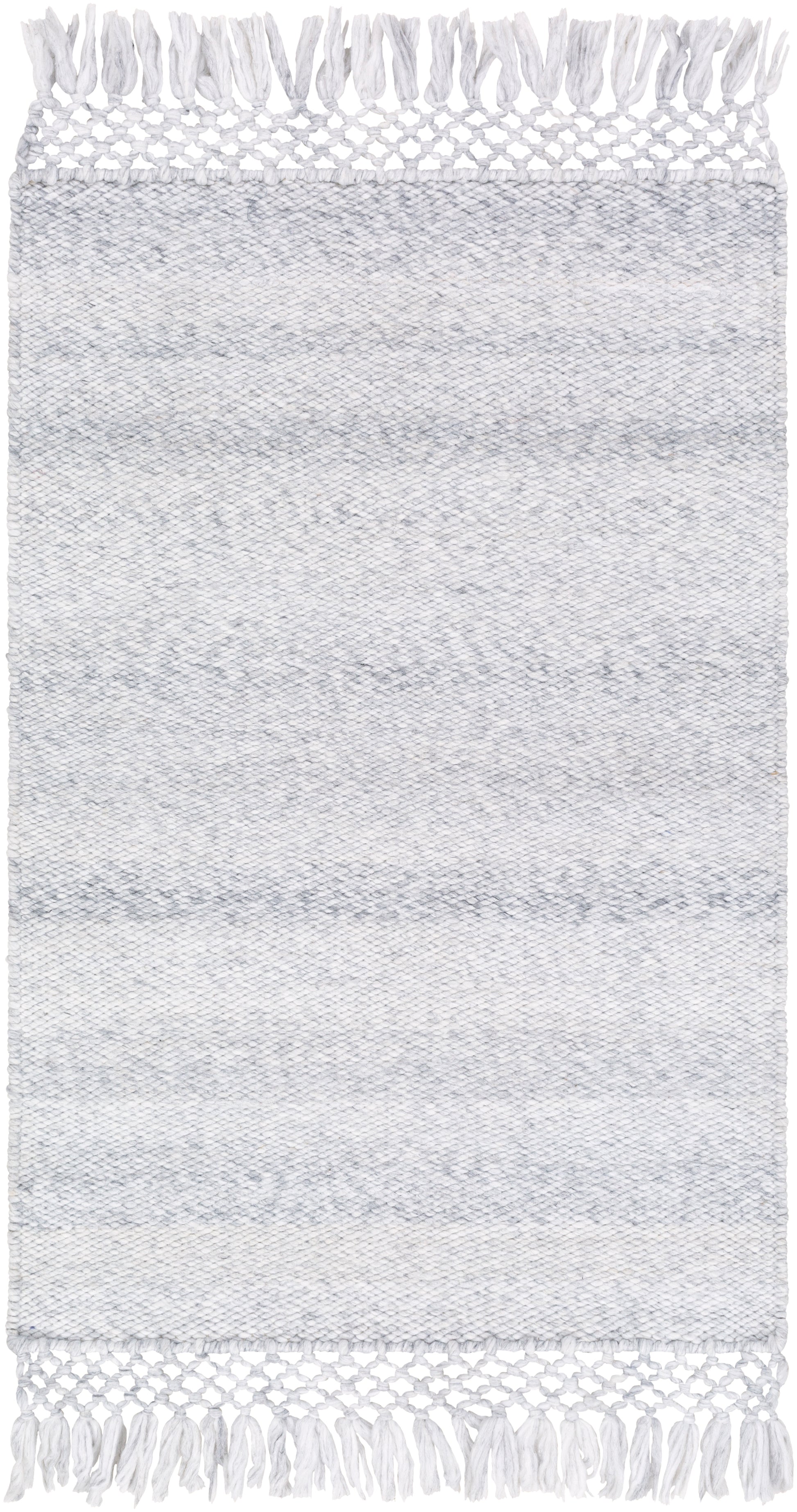 Surya Azalea Aza-2307 Silver Gray, Light Gray Area Rug