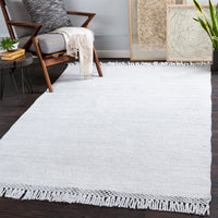 Surya Azalea Aza-2307 Silver Gray, Light Gray Area Rug