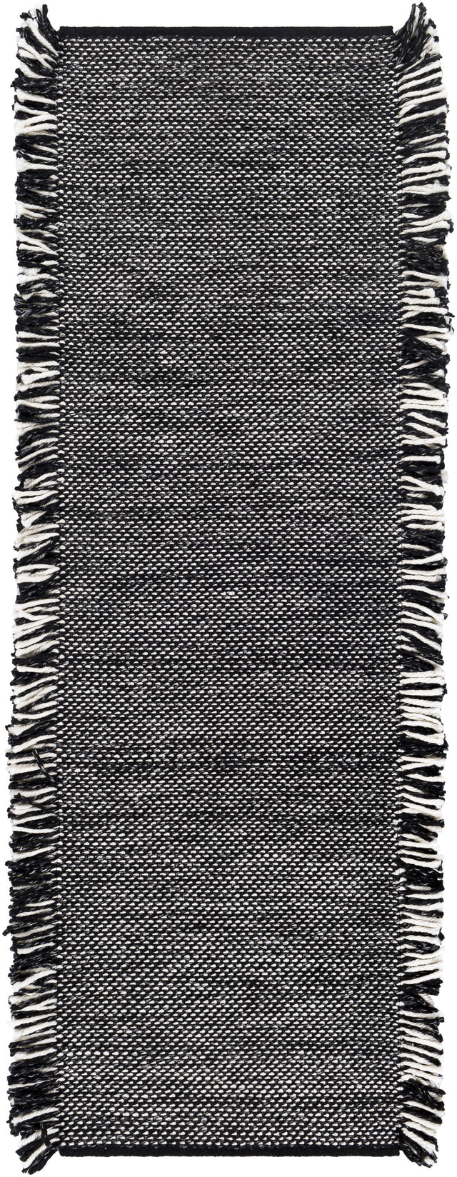 Surya Azalea Aza-2312 Black, Cream, Medium Gray Rug.