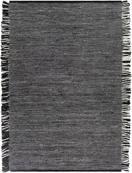 Surya Azalea Aza-2312 Black, Cream, Medium Gray Rug.