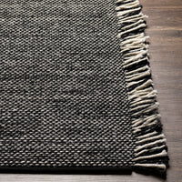 Surya Azalea Aza-2312 Black, Cream, Medium Gray Area Rug