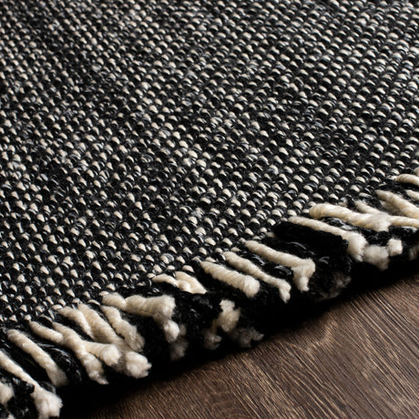 Surya Azalea Aza-2312 Black, Cream, Medium Gray Rug.